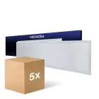 Mehrfachpackung 5x Noxion LED Panel Ecowhite V4.0 28W 3360lm CCT  |  300X1200 UGR